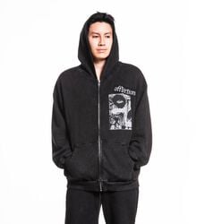 Misfits - Skull, Affliction, Sweat-shirt zippé à capuche