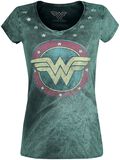 Logo Vintage, Wonder Woman, T-Shirt Manches courtes