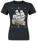 Black Pearl, Pirates Des Caraïbes, T-Shirt Manches courtes