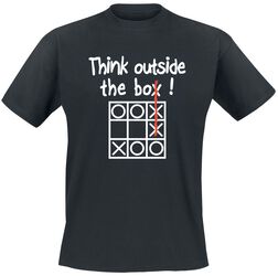 Think Outside The Box, Slogans, T-Shirt Manches courtes