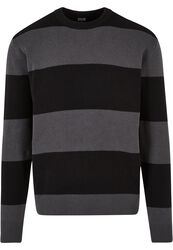 Heavy Oversized Striped Sweatshirt, Urban Classics, Gebreide trui