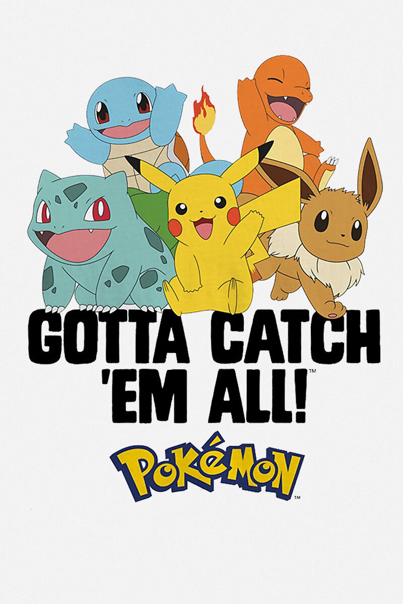 Gotta Catch 'Em All Pokémon Tshirt Large