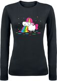 Unicorn Rainbow Unicorn, Unicorn, T-shirt manches longues