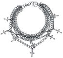 Cross Multichain Bracelet, mint., Armband