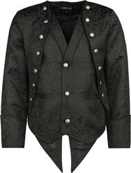 2in1 Baroque Jacket and Vest, Gothicana by EMP, Tussenseizoensjas