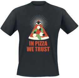 In pizza we trust, Food, T-Shirt Manches courtes