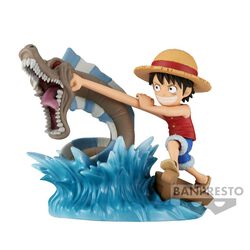 Banpresto - Monkey D. Luffy vs. Local Sea Monster, One Piece, Figurine de collection