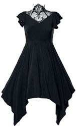 Gothic Dress, Ocultica, Medium-lengte jurk