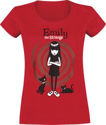 Spirale, Emily the Strange, T-Shirt Manches courtes