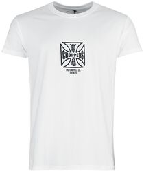 WCC OG ATX - T-Shirt Blanc, West Coast Choppers, T-Shirt Manches courtes