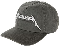 Glitch Logo - Washed Dad Cap, Metallica, Casquette
