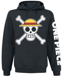 One Piece - Crâne, One Piece, Sweat-shirt à capuche