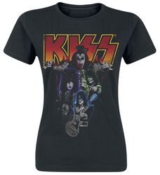 Band-Photo, Kiss, T-shirt