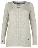 Cable Knit Lace Up Tunic, Outlander, Pull tricoté