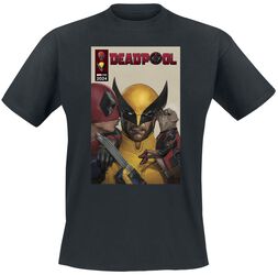 3 - Deadpool Kisses to Wolverine, Deadpool, T-shirt