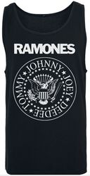 Distressed Logo, Ramones, Tanktop