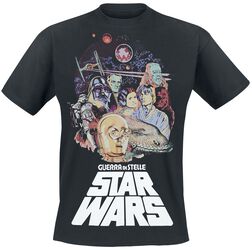 Guerra Di Stelle - Poster, Star Wars, T-Shirt Manches courtes