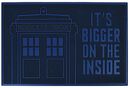 It's Bigger On The Inside, Doctor Who, Deurmat