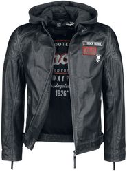 Rock Rebel X Route 66 - Leather Jacket, Rock Rebel by EMP, Veste en cuir