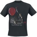 Pennywise - Red Balloon, IT, T-Shirt Manches courtes