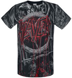 Black Eagle Allover, Slayer, T-shirt