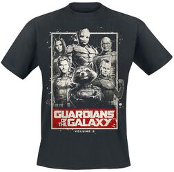 Les Gardiens de la Galaxie Vol. 3 - The Guardians, Les Gardiens De La Galaxie, T-Shirt Manches courtes