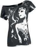 Wonder Woman, Justice League, T-Shirt Manches courtes