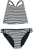 Reversible Bustier Bikini Set, Black Premium by EMP, Bikini Set