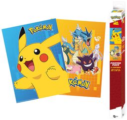 Posters Chibi - Lot de 2, Pokémon, Poster