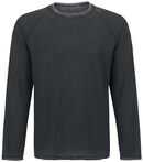 Vintage Longsleeve, Black Premium by EMP, Shirt met lange mouwen