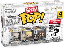 Voldemort, Draco, Bellatrix + Mystery Figure (Bitty Pop! 4 Pack) vinyl figuren, Harry Potter, Funko Bitty Pop!
