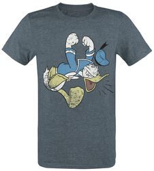 Donald Duck - Canard En Colère, Mickey Mouse, T-Shirt Manches courtes