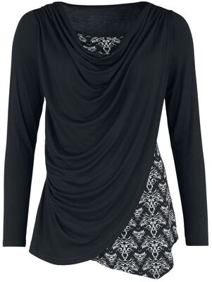 Black Premium by EMP Vrouwen Rood los kanten T-shirt 5XL Black Premium by EMP Vrouwen Rood los kanten T-shirt 5XL