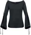 Boatneck Open Sleeve, Spiral, T-shirt manches longues