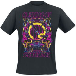 In Times New Roman - Neon Sacrilege, Queens Of The Stone Age, T-Shirt Manches courtes