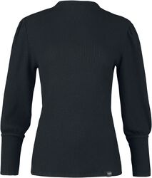 Haut manches longues & bouffantes, Black Premium by EMP, T-shirt manches longues