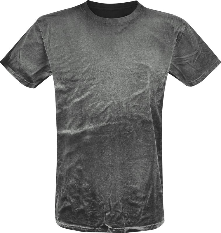 T-shirt Spray Washed Black