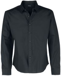 Black night, Gothicana by EMP, Chemise manches longues