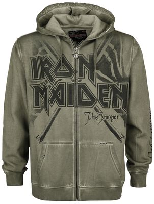A real live / dead one | Iron Maiden Sweat-shirt zippé à capuche | EMP A real live / dead one | Iron Maiden Sweat-shirt zippé à capuche | EMP