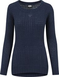 Ladies Long Wideneck Sweater, Urban Classics, Gebreide trui