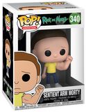 Sentient Arm Morty (kans op Chase) Vinylfiguur 340, Rick And Morty, Funko Pop!