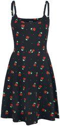 Sweet Cherry Dress, Pussy Deluxe, Medium-lengte jurk