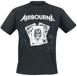 Playing Cards, Airbourne, T-Shirt Manches courtes