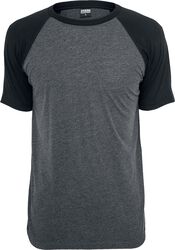 T-Shirt Raglan Contrast, Urban Classics, T-Shirt Manches courtes