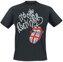 Rock n' Roll UK Tongue, The Rolling Stones, T-Shirt Manches courtes