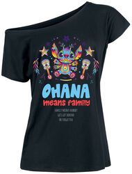 Ohana - Mexico, Lilo & Stitch, T-Shirt Manches courtes