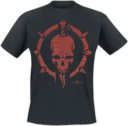 Diablo 4 - Crâne, Diablo, T-Shirt Manches courtes
