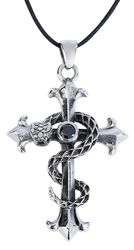Serpent Cross halsketting, etNox, Halsketting