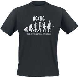 Evolution Of Rock, AC/DC, T-Shirt Manches courtes