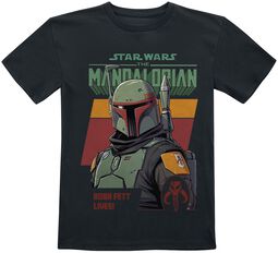 Enfants - The Mandalorian - Boba Fett Lives, Star Wars, T-shirt